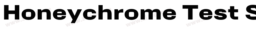 Honeychrome Test Se字体转换